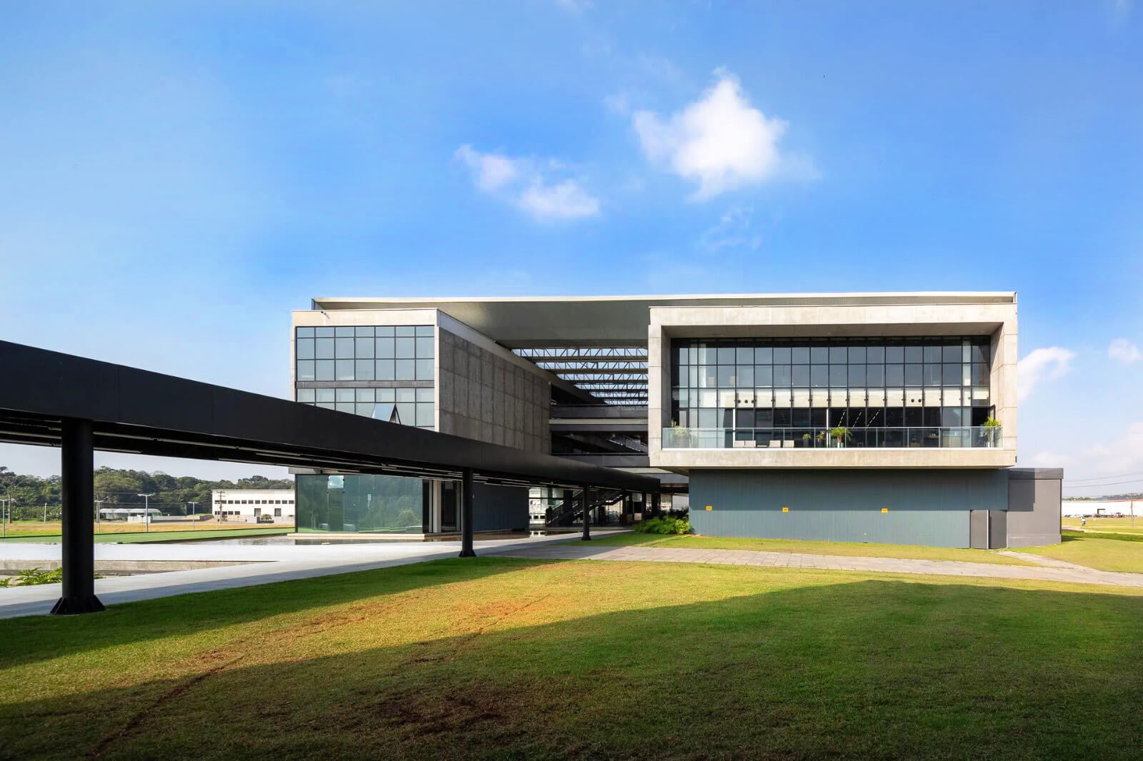 Sede da Portwell Tecnologia, fachada do prédio