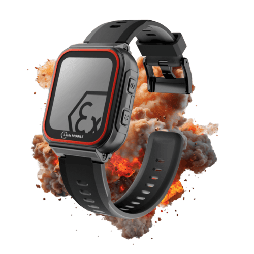 SmartWatch Industrial IS-SW1.1 à prova de explosão