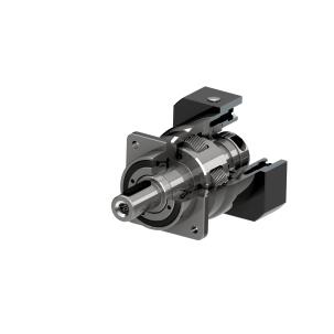 Redutor planetário AF75L1-10-P2-S2-19-40-70-90-M6 com corpo 75mm, razão de redução 1:10, torque nominal 105Nm, velocidade 3000rpm, folga angular menor que 5arcmin, eficiência superior a 97%, carga radial até 4900N e axial até 7500N