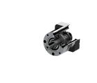 Redutor planetário carcaça 90mm com razão de redução 1:10, torque nominal 86Nm, velocidade 3000RPM, eixo entrada 19mm, eixo saída 25mm, eficiência 97%, força radial 900N e axial 1200N
