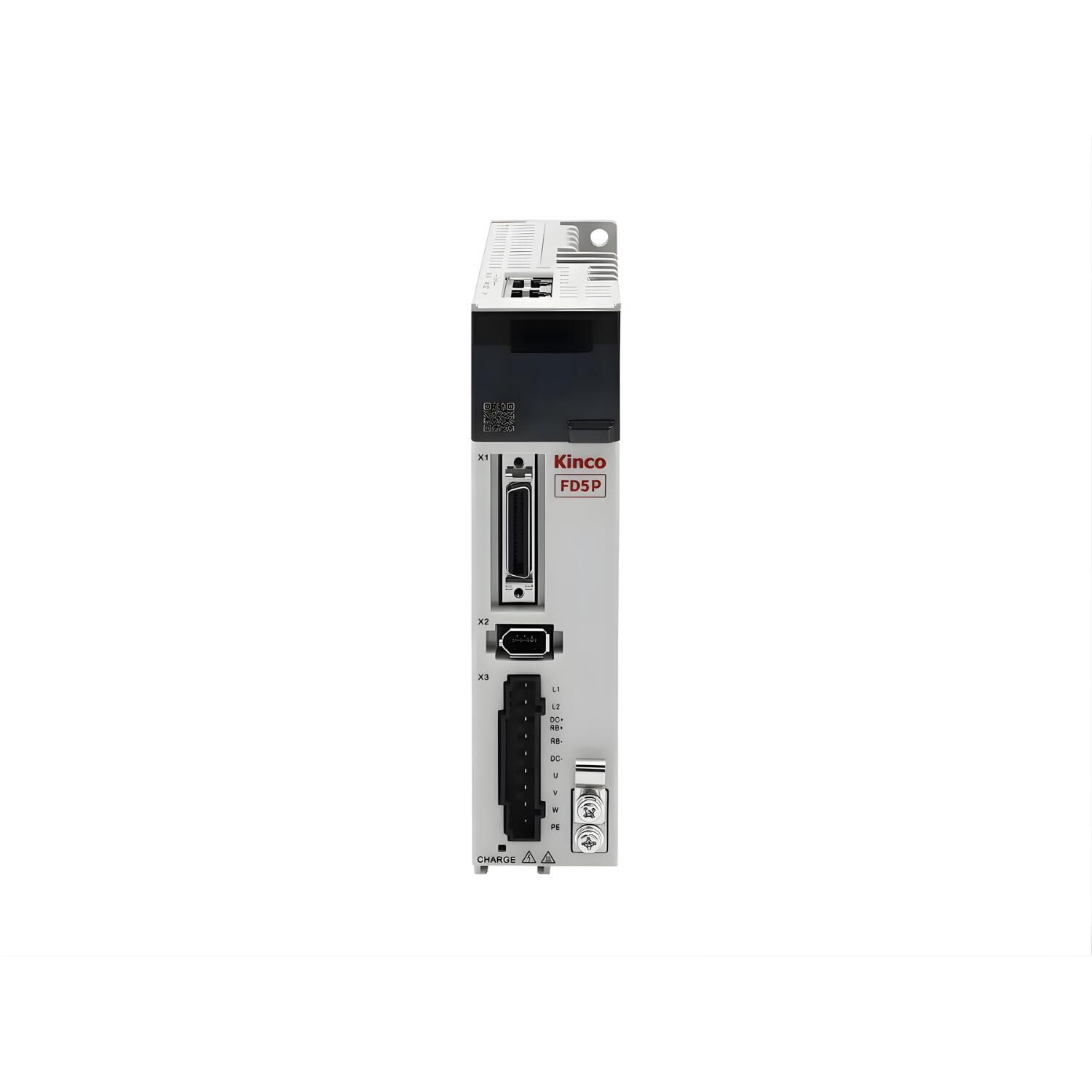 Driver para servo motor FD615P-EA-000 série FD5P com potência até 1500W, alimentação trifásica 380VAC, corrente RMS 5,4A, pico 23A, interfaces EtherCAT, RS232 e Pulso/Direção, proteção IP20