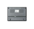 IHM industrial GL070E com tela TFT 7 polegadas, resolução 800x480px, 16,77 milhões de cores, alimentação 24VDC e interfaces RS232, RS422, RS485 e Ethernet