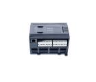 Controlador Lógico Programável K606-24DT com 14 entradas digitais 24VDC, 10 saídas a transistor, duas portas RS485 e interface Ethernet, suporte a 14 módulos de expansão