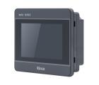 IHM industrial M2043HE com tela TFT 4,3 polegadas, resolução 800x480px, 16 milhões de cores, proteção IP65, alimentação 24VDC, Ethernet 10/100 Mbps e interfaces RS232, RS422, RS485