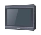 IHM industrial M2100E com tela TFT 10,1 polegadas, resolução 1024x600px, proteção IP65, alimentação 24VDC e interfaces RS232, RS422, RS485 e Ethernet