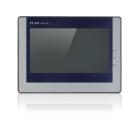 IHM com CLP integrado MK070E-33DT com tela TFT 7 polegadas, resolução 800x480px, 16 entradas digitais, 14 saídas transistor, entradas e saídas analógicas, duas portas RS485 e alimentação 24VDC