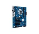 A placa-mãe industrial RUBY-H610A-IM-A representa uma solução robusta e eficiente para sistemas industriais que demandam alta performance e confiabilidade. Desenvolvida no formato ATX e equipada com o chipset Intel H610, esta placa oferece suporte nativo aos processadores Intel das 12ª e 14ª gerações, garantindo compatibilidade com os mais recentes avanços em arquitetura de CPU. Seu design foi pensado para ambientes industriais, com componentes duráveis e interfaces amplas que permitem integração flexível e expansão conforme as necessidades do projeto. Com múltiplas opções de conectividade, incluindo saídas de vídeo HDMI, VGA e DisplayPort, além de diversas interfaces PCI e PCIe, a RUBY-H610A-IM-A facilita a implementação de sistemas complexos, desde automação industrial até estações de trabalho dedicadas. A presença de duas interfaces LAN e seis portas COM amplia a capacidade de comunicação e controle de dispositivos externos, tornando esta placa uma escolha técnica ideal para aplicações que exigem estabilidade, versatilidade e fácil manutenção. Benefícios do produto Compatibilidade avançada: Suporte a processadores Intel 12ª e 14ª geração permite aproveitar as melhorias em performance e eficiência energética, garantindo maior vida útil e atualização tecnológica para sistemas industriais. Conectividade diversificada: Saídas HDMI, VGA e DisplayPort integradas possibilitam conexão simultânea a diferentes tipos de monitores, otimizando o monitoramento visual e interfaces homem-máquina. Expansibilidade múltipla: Slots PCIe x16, PCIe x4 e quatro slots PCI oferecem flexibilidade para instalação de placas de expansão, como controladores, placas de captura ou interfaces adicionais, adaptando o sistema conforme demandas específicas. Comunicação industrial robusta: Duas portas LAN garantem redundância e balanceamento de rede, enquanto seis portas COM facilitam a integração com equipamentos seriais comuns no ambiente industrial, assegurando controle e supervisão precisos. Alimentação estável: Fonte ATX compatível proporciona fornecimento de energia confiável e proteção contra variações, elemento essencial para manter a integridade dos componentes em ambientes industriais rigorosos. Aplicações e uso Automação industrial: Suporte a múltiplas interfaces seriais permite conectar sensores, atuadores e controladores, facilitando a implementação de sistemas automatizados com monitoramento em tempo real. Estações de controle e supervisão: Saídas de vídeo variadas possibilitam a configuração de painéis de operação com múltiplos monitores para análise e supervisão de processos. Servidores de rede industriais: Interfaces LAN duplas permitem configuração de redes redundantes, garantindo comunicação ininterrupta em sistemas críticos. Desenvolvimento de sistemas embarcados: Slots de expansão PCIe e PCI possibilitam a incorporação de módulos específicos para aplicações customizadas, como captura de dados, controle de motores e processamento de imagens. Equipamentos de teste e medição: A robustez e variedade de conexões tornam a placa adequada para integrar dispositivos de medição e análise em linhas de produção, assegurando dados confiáveis e operação contínua. Placa-mãe industrial RUBY-H610A-IM-A ATX com chipset Intel H610 para processadores 12ª e 14ª geração, múltiplas conexões e expansão Tecnologias que nunca param, para o seu negócio. Na Portwell a automação, computação e comunicação é o nosso core. Estamos comprometidos em levar automação inteligente para empresas que buscam eficiência, escalabilidade e competitividade. Como distribuidores credenciados das maiores multinacionais do segmento, garantimos soluções robustas, suporte especializado e inovação constante.