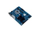 A placa-mãe industrial RUBY-H610A-IM-A representa uma solução robusta e eficiente para sistemas industriais que demandam alta performance e confiabilidade. Desenvolvida no formato ATX e equipada com o chipset Intel H610, esta placa oferece suporte nativo aos processadores Intel das 12ª e 14ª gerações, garantindo compatibilidade com os mais recentes avanços em arquitetura de CPU. Seu design foi pensado para ambientes industriais, com componentes duráveis e interfaces amplas que permitem integração flexível e expansão conforme as necessidades do projeto. Com múltiplas opções de conectividade, incluindo saídas de vídeo HDMI, VGA e DisplayPort, além de diversas interfaces PCI e PCIe, a RUBY-H610A-IM-A facilita a implementação de sistemas complexos, desde automação industrial até estações de trabalho dedicadas. A presença de duas interfaces LAN e seis portas COM amplia a capacidade de comunicação e controle de dispositivos externos, tornando esta placa uma escolha técnica ideal para aplicações que exigem estabilidade, versatilidade e fácil manutenção. Benefícios do produto Compatibilidade avançada: Suporte a processadores Intel 12ª e 14ª geração permite aproveitar as melhorias em performance e eficiência energética, garantindo maior vida útil e atualização tecnológica para sistemas industriais. Conectividade diversificada: Saídas HDMI, VGA e DisplayPort integradas possibilitam conexão simultânea a diferentes tipos de monitores, otimizando o monitoramento visual e interfaces homem-máquina. Expansibilidade múltipla: Slots PCIe x16, PCIe x4 e quatro slots PCI oferecem flexibilidade para instalação de placas de expansão, como controladores, placas de captura ou interfaces adicionais, adaptando o sistema conforme demandas específicas. Comunicação industrial robusta: Duas portas LAN garantem redundância e balanceamento de rede, enquanto seis portas COM facilitam a integração com equipamentos seriais comuns no ambiente industrial, assegurando controle e supervisão precisos. Alimentação estável: Fonte ATX compatível proporciona fornecimento de energia confiável e proteção contra variações, elemento essencial para manter a integridade dos componentes em ambientes industriais rigorosos. Aplicações e uso Automação industrial: Suporte a múltiplas interfaces seriais permite conectar sensores, atuadores e controladores, facilitando a implementação de sistemas automatizados com monitoramento em tempo real. Estações de controle e supervisão: Saídas de vídeo variadas possibilitam a configuração de painéis de operação com múltiplos monitores para análise e supervisão de processos. Servidores de rede industriais: Interfaces LAN duplas permitem configuração de redes redundantes, garantindo comunicação ininterrupta em sistemas críticos. Desenvolvimento de sistemas embarcados: Slots de expansão PCIe e PCI possibilitam a incorporação de módulos específicos para aplicações customizadas, como captura de dados, controle de motores e processamento de imagens. Equipamentos de teste e medição: A robustez e variedade de conexões tornam a placa adequada para integrar dispositivos de medição e análise em linhas de produção, assegurando dados confiáveis e operação contínua. Placa-mãe industrial RUBY-H610A-IM-A ATX com chipset Intel H610 para processadores 12ª e 14ª geração, múltiplas conexões e expansão Tecnologias que nunca param, para o seu negócio. Na Portwell a automação, computação e comunicação é o nosso core. Estamos comprometidos em levar automação inteligente para empresas que buscam eficiência, escalabilidade e competitividade. Como distribuidores credenciados das maiores multinacionais do segmento, garantimos soluções robustas, suporte especializado e inovação constante.
