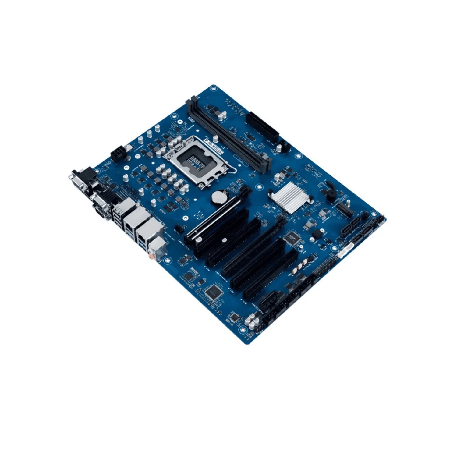 A placa-mãe industrial RUBY-H610A-IM-A representa uma solução robusta e eficiente para sistemas industriais que demandam alta performance e confiabilidade. Desenvolvida no formato ATX e equipada com o chipset Intel H610, esta placa oferece suporte nativo aos processadores Intel das 12ª e 14ª gerações, garantindo compatibilidade com os mais recentes avanços em arquitetura de CPU. Seu design foi pensado para ambientes industriais, com componentes duráveis e interfaces amplas que permitem integração flexível e expansão conforme as necessidades do projeto. Com múltiplas opções de conectividade, incluindo saídas de vídeo HDMI, VGA e DisplayPort, além de diversas interfaces PCI e PCIe, a RUBY-H610A-IM-A facilita a implementação de sistemas complexos, desde automação industrial até estações de trabalho dedicadas. A presença de duas interfaces LAN e seis portas COM amplia a capacidade de comunicação e controle de dispositivos externos, tornando esta placa uma escolha técnica ideal para aplicações que exigem estabilidade, versatilidade e fácil manutenção. Benefícios do produto Compatibilidade avançada: Suporte a processadores Intel 12ª e 14ª geração permite aproveitar as melhorias em performance e eficiência energética, garantindo maior vida útil e atualização tecnológica para sistemas industriais. Conectividade diversificada: Saídas HDMI, VGA e DisplayPort integradas possibilitam conexão simultânea a diferentes tipos de monitores, otimizando o monitoramento visual e interfaces homem-máquina. Expansibilidade múltipla: Slots PCIe x16, PCIe x4 e quatro slots PCI oferecem flexibilidade para instalação de placas de expansão, como controladores, placas de captura ou interfaces adicionais, adaptando o sistema conforme demandas específicas. Comunicação industrial robusta: Duas portas LAN garantem redundância e balanceamento de rede, enquanto seis portas COM facilitam a integração com equipamentos seriais comuns no ambiente industrial, assegurando controle e supervisão precisos. Alimentação estável: Fonte ATX compatível proporciona fornecimento de energia confiável e proteção contra variações, elemento essencial para manter a integridade dos componentes em ambientes industriais rigorosos. Aplicações e uso Automação industrial: Suporte a múltiplas interfaces seriais permite conectar sensores, atuadores e controladores, facilitando a implementação de sistemas automatizados com monitoramento em tempo real. Estações de controle e supervisão: Saídas de vídeo variadas possibilitam a configuração de painéis de operação com múltiplos monitores para análise e supervisão de processos. Servidores de rede industriais: Interfaces LAN duplas permitem configuração de redes redundantes, garantindo comunicação ininterrupta em sistemas críticos. Desenvolvimento de sistemas embarcados: Slots de expansão PCIe e PCI possibilitam a incorporação de módulos específicos para aplicações customizadas, como captura de dados, controle de motores e processamento de imagens. Equipamentos de teste e medição: A robustez e variedade de conexões tornam a placa adequada para integrar dispositivos de medição e análise em linhas de produção, assegurando dados confiáveis e operação contínua. Placa-mãe industrial RUBY-H610A-IM-A ATX com chipset Intel H610 para processadores 12ª e 14ª geração, múltiplas conexões e expansão Tecnologias que nunca param, para o seu negócio. Na Portwell a automação, computação e comunicação é o nosso core. Estamos comprometidos em levar automação inteligente para empresas que buscam eficiência, escalabilidade e competitividade. Como distribuidores credenciados das maiores multinacionais do segmento, garantimos soluções robustas, suporte especializado e inovação constante.