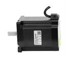 Motor de passo NEMA34 86AM65 com torque 6,5Nm, corrente de fase 6,0A, ângulo de passo 1,8°, flange 86mm, eixo 12,7mm, resistência 0,47Ω, indutância 4,18mH e proteção IP40