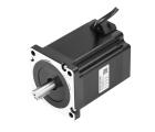 Motor de passo NEMA34 86AM65 com torque 6,5Nm, corrente de fase 6,0A, ângulo de passo 1,8°, flange 86mm, eixo 12,7mm, resistência 0,47Ω, indutância 4,18mH e proteção IP40