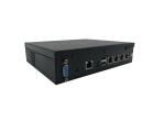 Appliance de segurança CAF-GM4MA com processador Intel Celeron J4125, 8GB DDR4, SSD 128GB, 4 portas RJ45, 1 porta console RJ45 com driver Intel I225, USB e VGA para redes corporativas e monitoramento