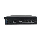 Appliance de segurança CAF-GM4MA com processador Intel Celeron J4125, 8GB DDR4, SSD 128GB, 4 portas RJ45, 1 porta console RJ45 com driver Intel I225, USB e VGA para redes corporativas e monitoramento