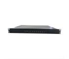 Computador industrial CAR-B158-40 barebone para segurança com chipset B158 Skylake, suporte DDR4 até 32GB, 8 portas LAN, formato rack 1U e fonte 220W para monitoramento e automação industrial
