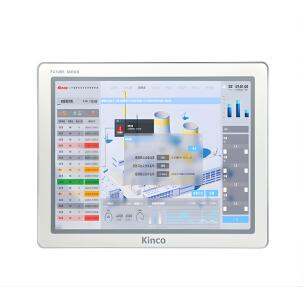 IHM industrial F2150E2 com tela TFT resistiva 15 polegadas, resolução 1024x768px, 16,77 milhões de cores, CPU 1,8GHz, 1GB RAM, 8GB eMMC, LAN Gigabit e interfaces RS232, RS422, RS485
