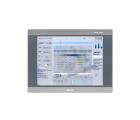 IHM industrial G2150E2 com tela TFT resistiva 15 polegadas, resolução 1024x768px, 16,77 milhões de cores, brilho 350 cd/m², contraste 2500:1, CPU 1,5GHz, 4GB eMMC, 512MB RAM, proteção IP65, dual Ethernet e interfaces RS232, RS422, RS485