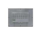 IHM industrial G2150E2 com tela TFT resistiva 15 polegadas, resolução 1024x768px, 16,77 milhões de cores, brilho 350 cd/m², contraste 2500:1, CPU 1,5GHz, 4GB eMMC, 512MB RAM, proteção IP65, dual Ethernet e interfaces RS232, RS422, RS485