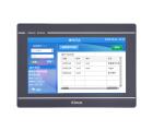IHM industrial GL100E com tela TFT 10,1 polegadas, resolução 1024x600px, 16,77 milhões de cores, proteção IP65, alimentação 24VDC, Ethernet 10/100 Mbps, USB Host e interfaces RS232, RS422, RS485