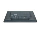 IHM industrial GL150E com tela TFT 15 polegadas, resolução 1024x768px, 65K cores, CPU ARM RISC 800MHz, 128MB DDR3, 256MB Flash, proteção IP65, Ethernet 10/100 Mbps e interfaces RS232, RS422, RS485