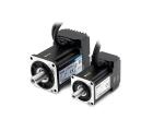 Servo motor integrado iSMK80-075-DMAK-AA-000 com potência 750W, torque 2,39Nm, velocidade 3000RPM, encoder eletromagnético, proteção IP65, comunicação RS485 CANopen e alimentação 24-60VDC