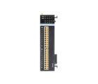 Módulo de expansão K621S-16DX Kinco com 16 entradas digitais NPN/PNP 24VDC, isolação óptica 500VAC, terminais push-in, conexão lateral por barramento, dimensões 75x27x106mm e operação 0°C a 55°C