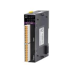 Módulo de expansão K623S-16DT Kinco com 8 entradas digitais NPN/PNP e 8 saídas transistor PNP 300mA 24VDC, impedância 0,2 ohm e dimensões 27x75x106mm para automação industrial