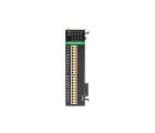 Módulo de expansão K633S-06IV Kinco com 4 entradas analógicas e 2 saídas analógicas 12 bits, sinais 1-5V, 0-10V, 4-20mA e 0-20mA, taxa 15 conversões por segundo e dimensões 27x75x106mm para automação industrial