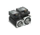 Servo motor integrado MD60-040-DMAK-EA-000 com potência 400W, tensão 20-72VDC, torque nominal 1,27Nm, velocidade 3000RPM, encoder eletromagnético, corrente RMS 10A pico 36A, inércia 0,405 kg·cm², comunicação EtherCAT RS232 e proteção IP20