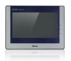 IHM com CLP integrado MK043E-20DT com tela TFT 4,3 polegadas, resolução 480x272px, 256K cores, 9 entradas digitais 24V, 9 saídas digitais, 2 entradas analógicas, saídas rápidas 50kHz, duas portas RS485 e alimentação 24VDC