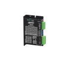 Drive para motor de passo R42S 2 fases com corrente 2,2A, tensão 18-50VDC, proteção IP54, dimensões 93x56x21mm e design compacto para automação industrial e sistemas CNC