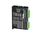 Drive para motor de passo R60S 2 fases com corrente 5,6A, tensão 18-50VDC, proteção IP54, dimensões 112x76x33mm e design compacto para automação industrial e sistemas CNC