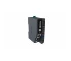Módulo escravo Ethernet/IP RB-1120 Decowell com duas portas RJ45 100Mbps, suporte a 32 expansões, terminais push-in, largura 34mm, fixação em trilho DIN e proteção IP20