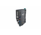 Módulo escravo Modbus/TCP RB-1130 Decowell com duas portas RJ45 100Mbps, suporte a 32 expansões, alimentação 24VDC, terminais push-in, largura 34mm e fixação em trilho DIN