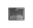 Monitor industrial VIEW-SL156CT de 15,6 polegadas com touch capacitivo, estrutura em alumínio, proteção IP65, resolução Full HD 1920x1080, entradas HDMI DVI e VGA, alimentação DC 12V e montagem em painel parede ou VESA