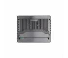 Monitor industrial VIEW-SL15RT de 15 polegadas com touch resistivo, estrutura em alumínio, proteção IP65, resolução 1024x768, entradas HDMI DVI e VGA e montagem em painel parede ou suporte VESA para automação industrial