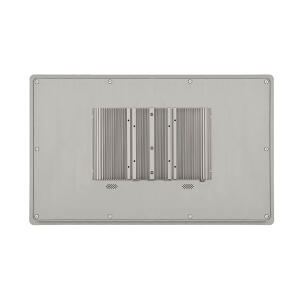 Painel PC industrial PPC-215CI51135G7EW10I-SCL com tela touch capacitivo 21,5 polegadas, processador Intel Core i5-1135G7, 16GB RAM, SSD 128GB, proteção IP65, design fanless cableless, 6 portas COM, 2 RJ45, 4 USB e Windows 10 IoT
