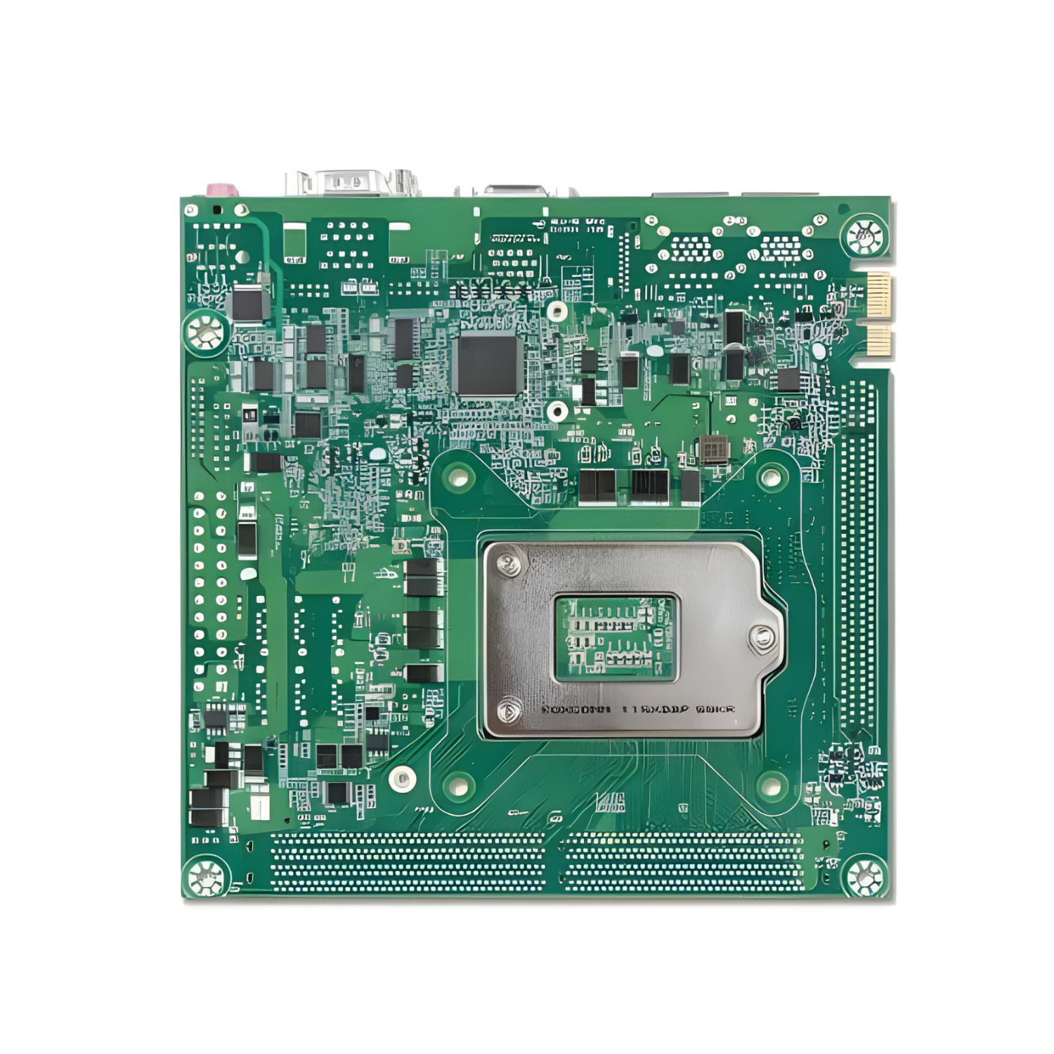 Placa-mãe industrial WADE-8017 Mini-ITX com chipset Intel Q170/C236, socket LGA1151 para Intel Core i3/i5/i7 6ª e 7ª geração, DDR4 até 32GB ECC/Non-ECC, 6 portas COM RS232/422/485, 2 LAN Gigabit, 6x SATA III, PCIe x16 Gen3, Mini PCIe, M.2 e saídas DisplayPort HDMI VGA