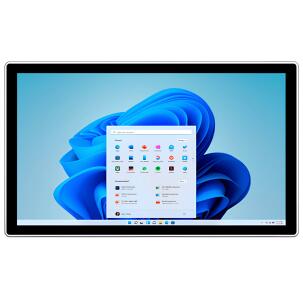 Painel PC Industrial Fanless Portwell PULSE-22240C-I51135W11P com tela 24”, touch capacitivo, proteção frontal IP65, Intel Core i5-1135G7, 16GB DDR4, SSD 240GB, Windows 11 Pro, 3 RJ45, 4 USB e 2 COM.