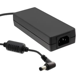 Fonte de alimentação industrial Delta DPS-90AB com potência de 90W, saída 12VDC, entrada 90–264VAC, formato desktop e aplicação em Box PCs, sistemas embarcados e equipamentos industriais compactos.