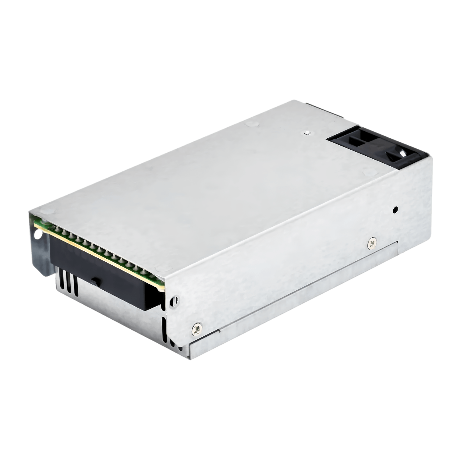 Fonte de alimentação industrial Seasonic SSP-250SUB com potência de 250W, formato Flex ATX v1.0, certificação 80 PLUS Bronze, entrada 100–240VAC, Active PFC, cabeamento modular, fan de 40mm com modo fanless em baixa carga e proteções SCP, OVP e OPP para servidores 1U e sistemas compactos.