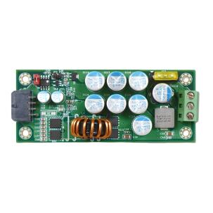 Fonte DC/DC industrial Portwell GADIWA-R9141 com entrada 9–32VDC, saída regulada 12VDC, potência contínua de 140W, pico de 160W, eficiência superior a 95% e formato board type compacto.