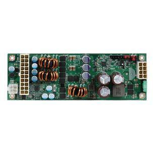 Fonte DC/DC industrial Portwell GADIWA-B9180 com entrada 6–36VDC, saída ATX, potência contínua de 180W, pico de 200W, eficiência superior a 90% e formato board type para sistemas embarcados industriais.