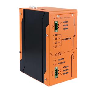 Fonte UPS industrial Neousys PB-9250J-SA com supercapacitor de 9250Ws, entrada 12–35VDC, saída 12VDC ou 24VDC, potência de 180W, corrente de até 7,5A e controle inteligente de energia para sistemas industriais críticos.