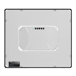 Monitor Industrial FRAME-22101CTDP com tela 10,1”, touch capacitivo, proteção frontal IP65, traseira IP20, entradas HDMI, DisplayPort e VGA, alimentação DC 9~36V e montagem em painel para automação industrial.