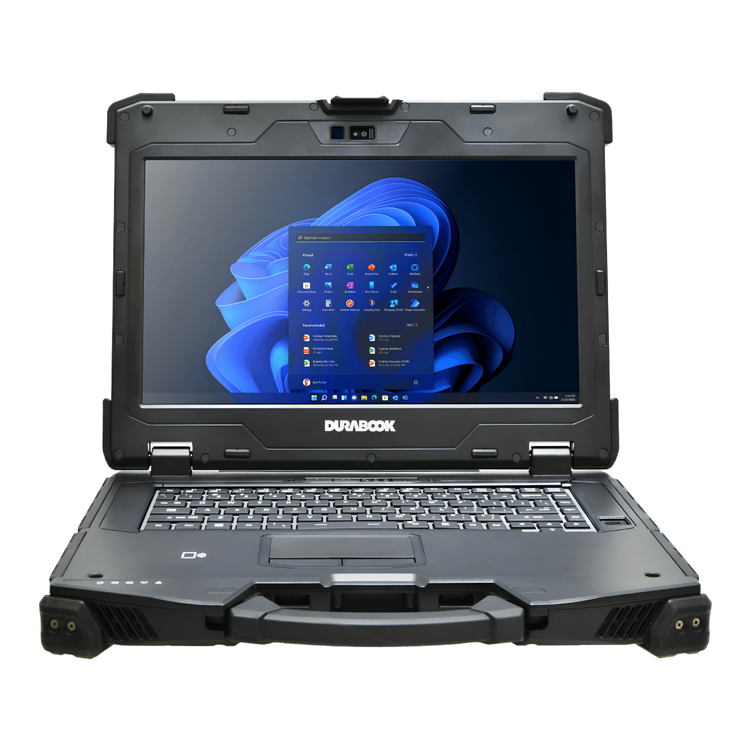 Notebook Industrial Fully Rugged NB-Z14L-U7155UPW11P Durabook Z14I com Intel Core Ultra 7 155U, tela touch 14”, 32GB DDR5, SSD NVMe 512GB, IP66, Wi-Fi 7, Bluetooth 5.4 e Windows 11 Pro.