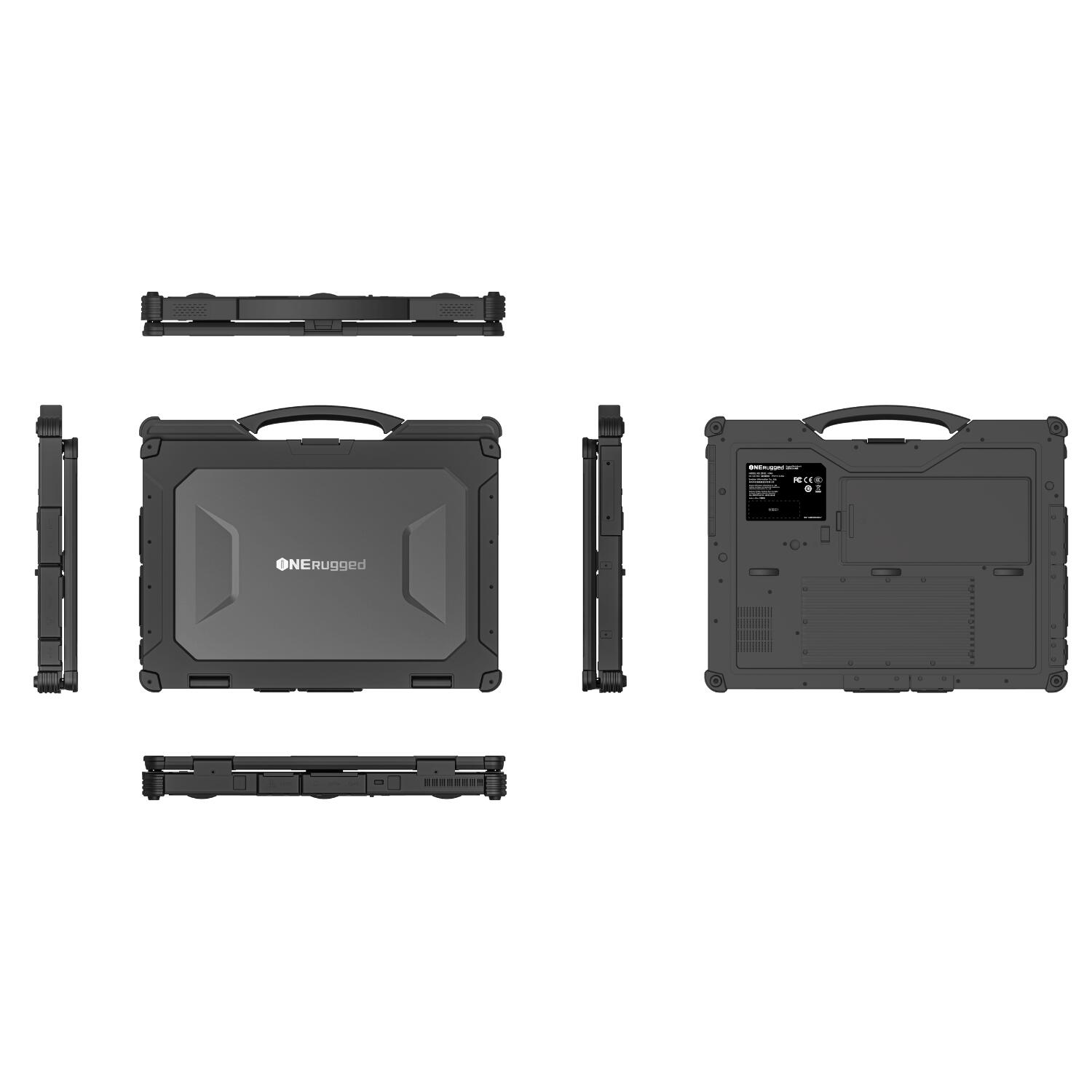 Notebook Industrial NB-N15A, código NB-N15AI7, com tela 15,6”, proteção IP65, Intel Core i7-1255U, 16GB RAM, SSD 256GB, WiFi, GPS, Bluetooth, 2 RJ45, COM, 3 USB, HDMI e webcam 2MP.
