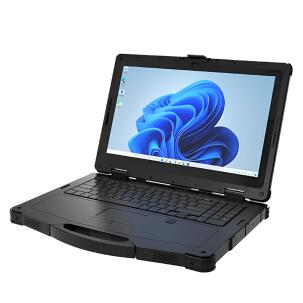 Notebook Industrial NB-N15A, código NB-N15AI7, com tela 15,6”, proteção IP65, Intel Core i7-1255U, 16GB RAM, SSD 256GB, WiFi, GPS, Bluetooth, 2 RJ45, COM, 3 USB, HDMI e webcam 2MP.