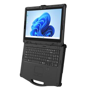 Notebook Industrial X15A, código NB-X15AI7IW11P, com tela 15,6”, proteção IP65, Intel Core i7-1265U, 32GB RAM, SSD 1TB, Windows 11 Pro, Wi-Fi 6, Bluetooth, GPS e 2 portas LAN.