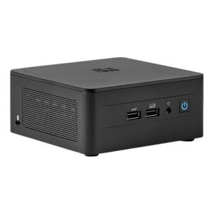 Mini PC Industrial NUC13PRO com Intel Core i7-1360P, 16GB RAM, SSD 500GB, 2 portas HDMI, LAN e Wi-Fi para automação, supervisão e aplicações embarcadas.
