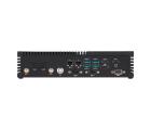 Box PC Industrial Portwell PE2000U-I512BW11PTD com Intel Core i5-1245UE, 8GB DDR5, SSD 256GB, Dual LAN, portas COM, HDMI, DisplayPort e Windows 11 para automação industrial.